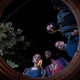 Left to right: Jessica Rothe, Ashleigh LaThrop, Dan Byrd, and Desmin Borges in Utopia
